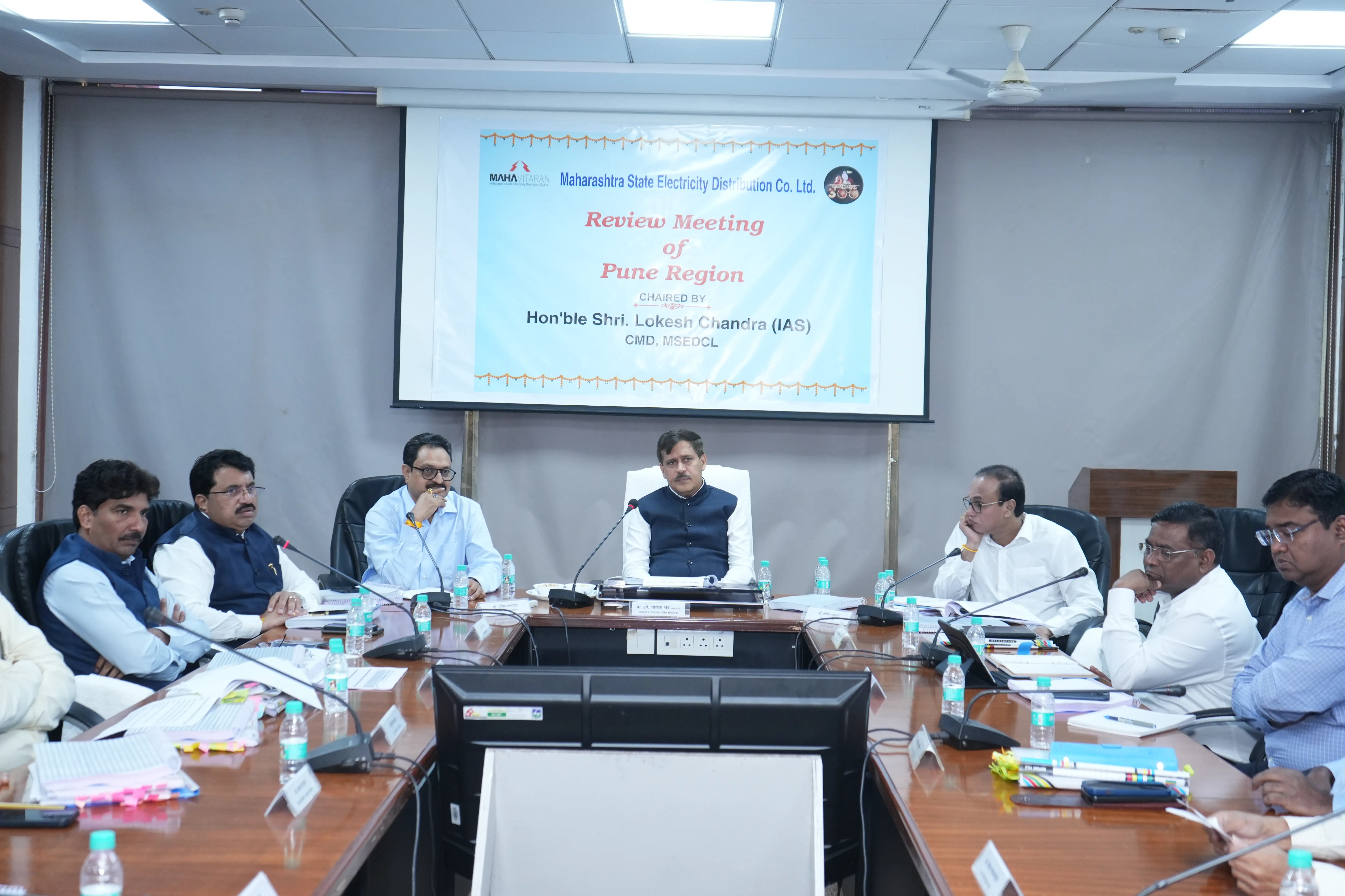 वीजचोरी अन् वाढती थकबाकी खपवून घेतली जाणार नाही-महावितरणचे सीएमडी श्री. लोकेश चंद्र
